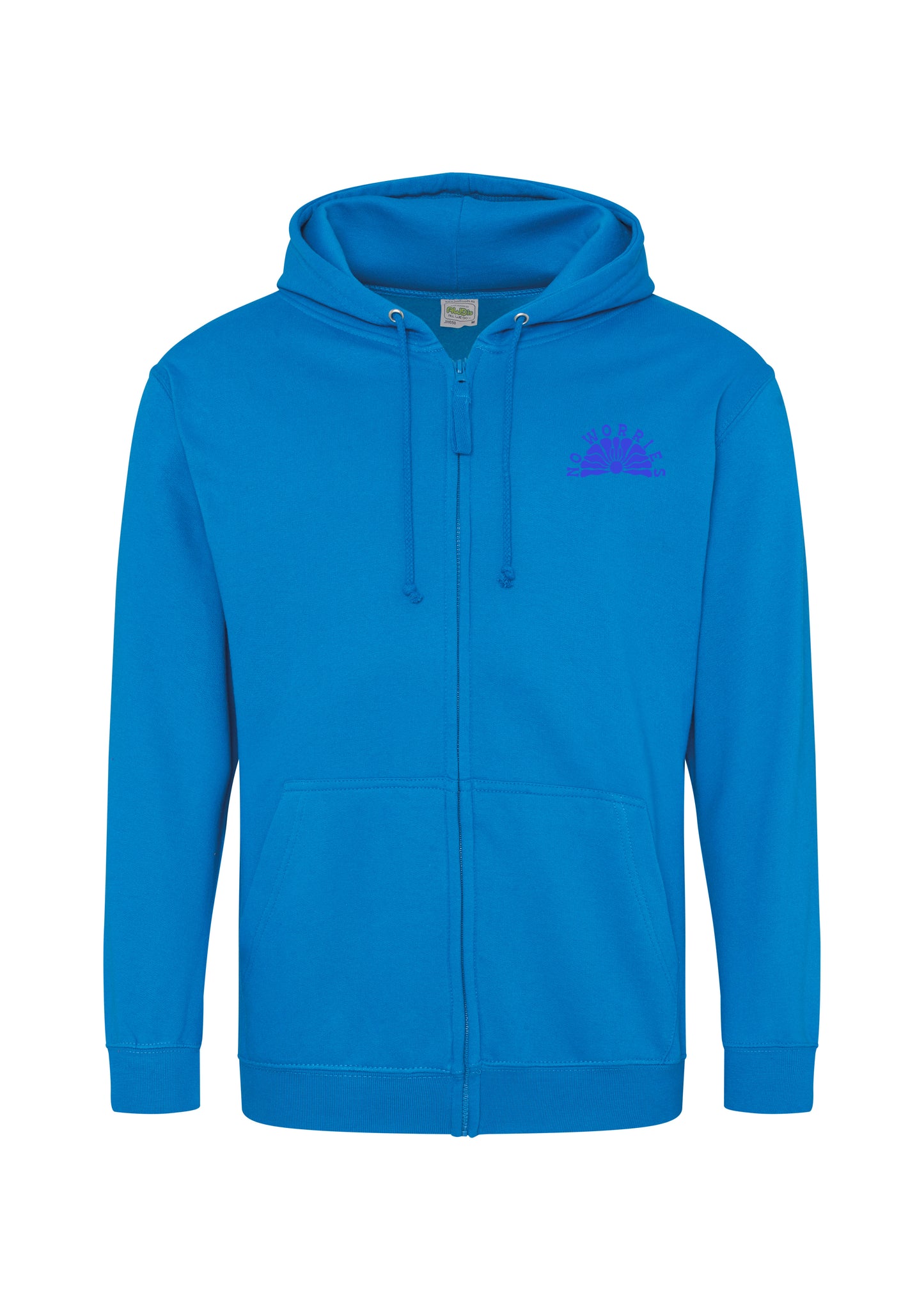 Adults Zip-Up Save the Ocean Hoodie