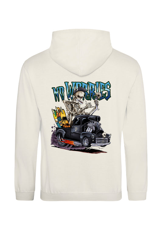 Adults Skull Racer Hoodie