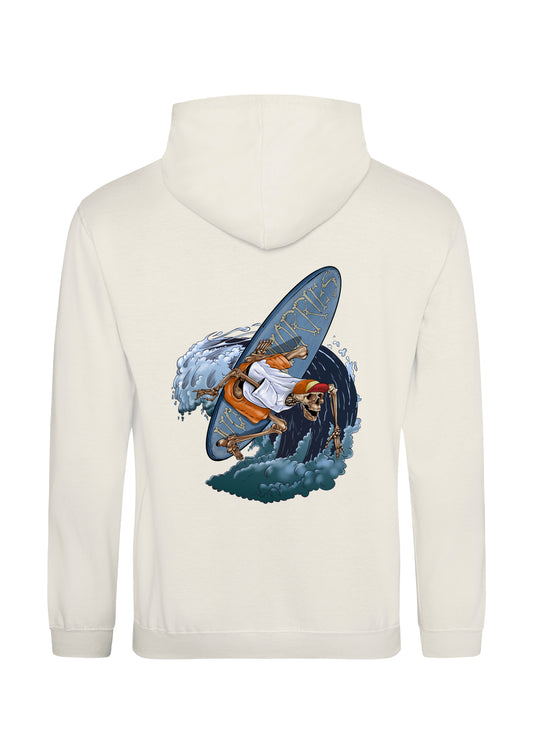 Adults Surfing Skeleton Hoodie
