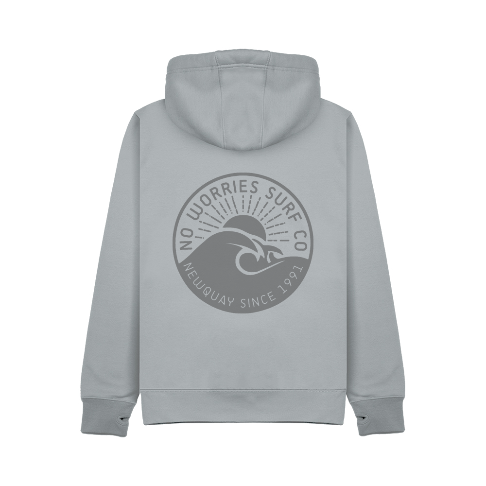 Ultra Premium Wave Hoodie - Grey Mist