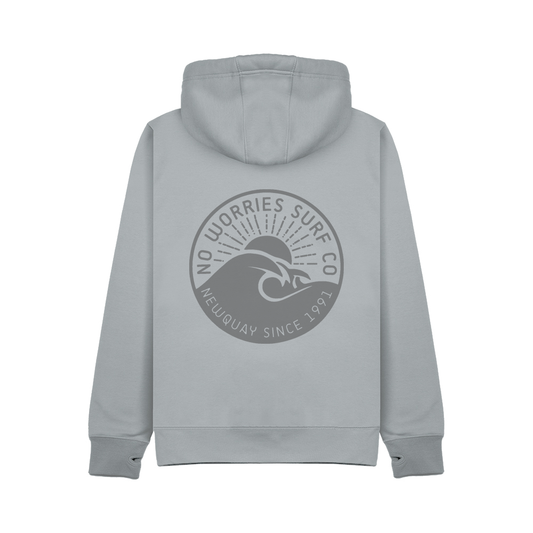 Ultra Premium Wave Hoodie - Grey Mist