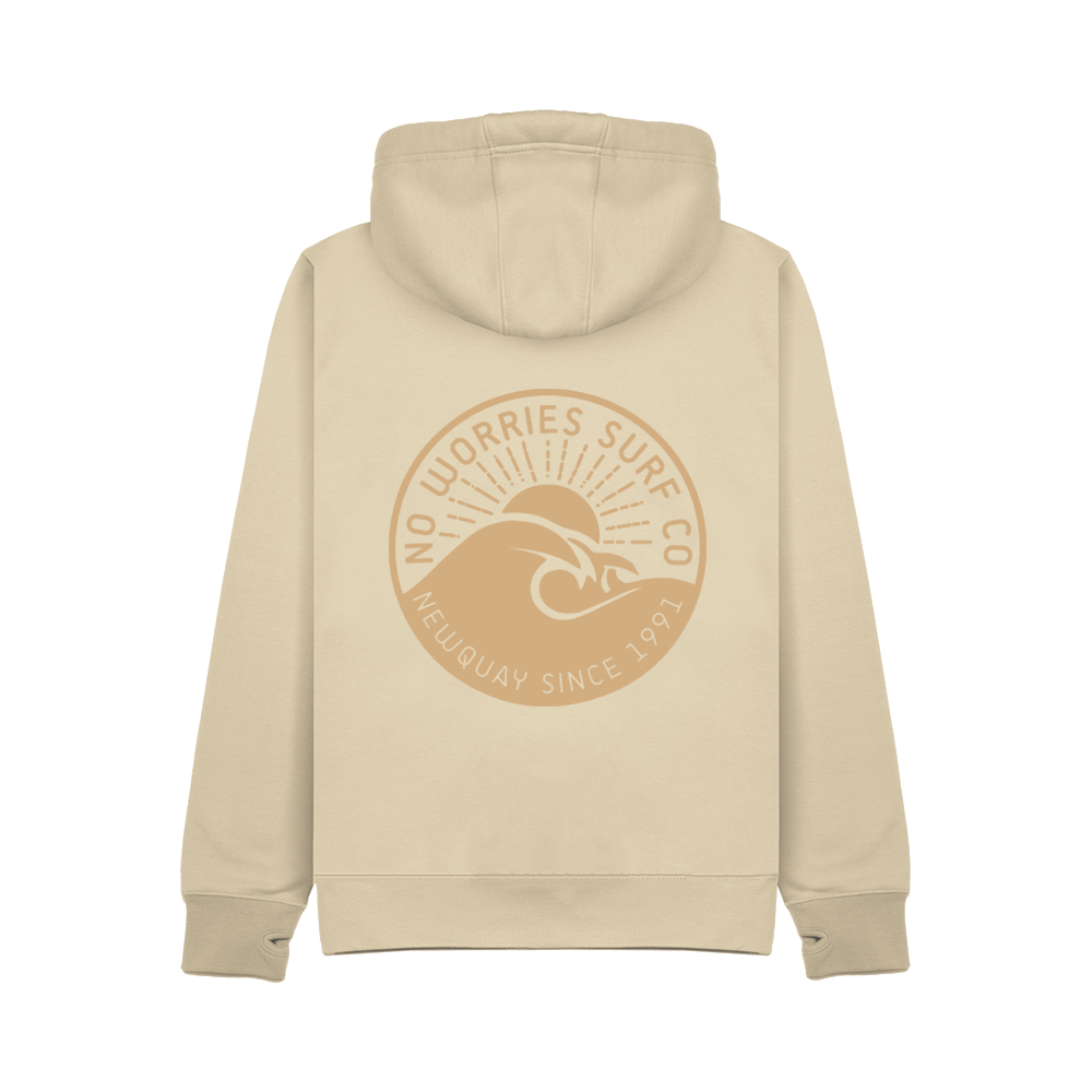 Ultra Premium Wave Hoodie - Ivory