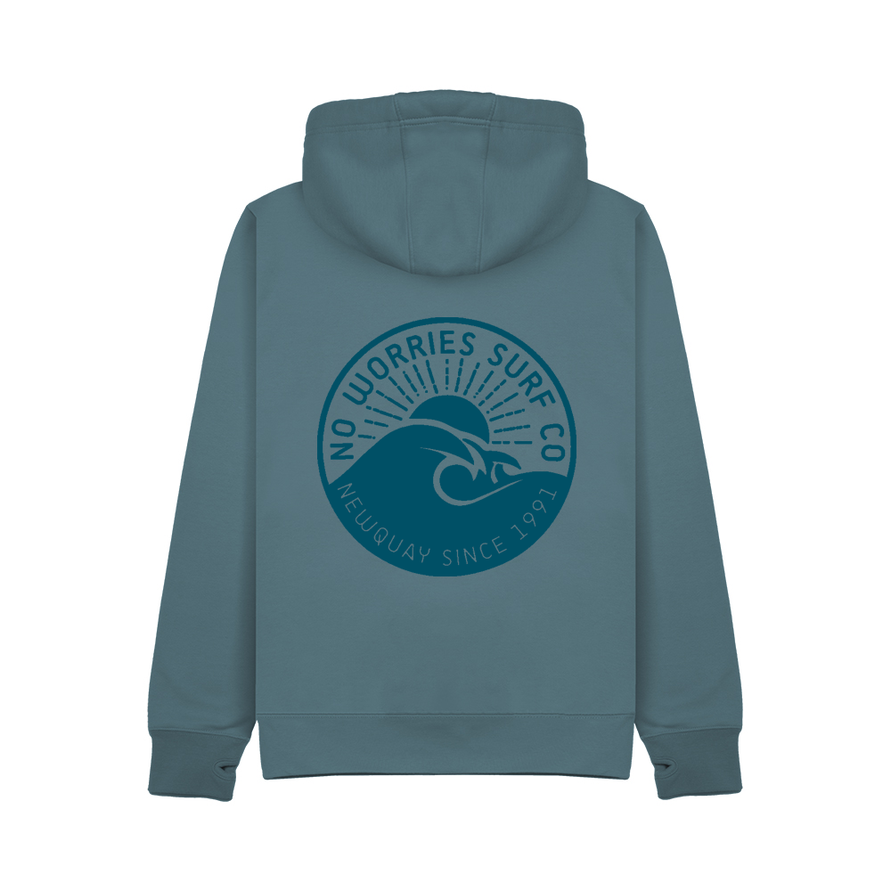 Ultra Premium Wave Hoodie - Ocean Blue