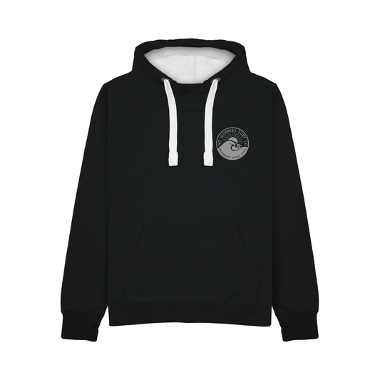 Ultra Premium Wave Hoodie - Black