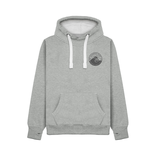 Ultra Premium Wave Hoodie - Dusty Grey