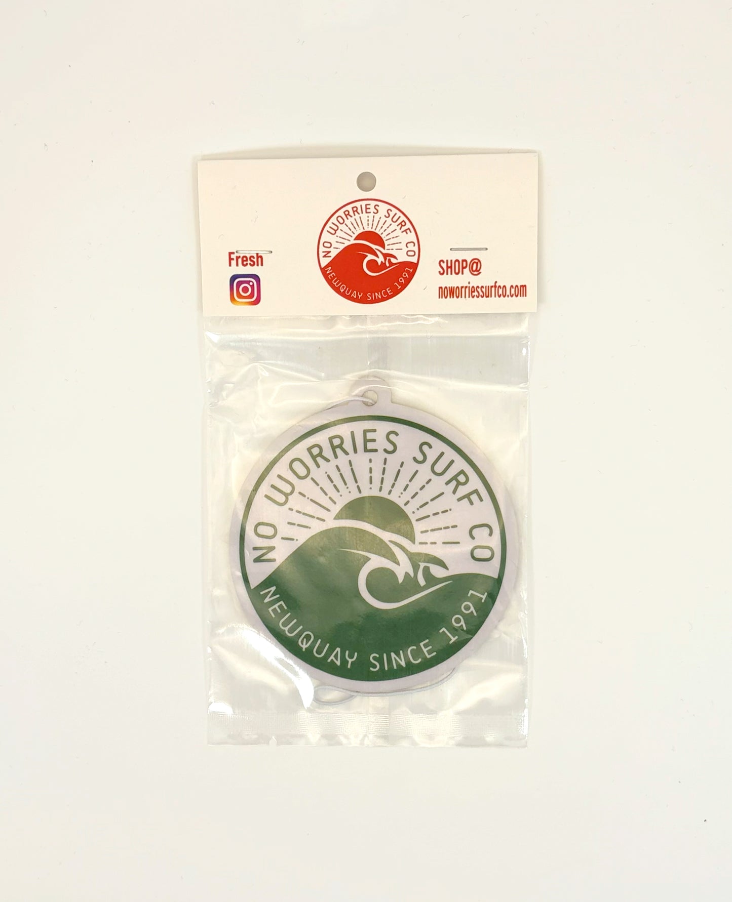 Wave Air Freshener- Green