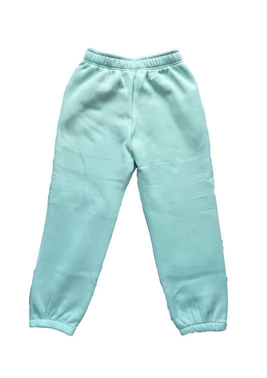 Adults Embroidered Coastline Joggers-Mint