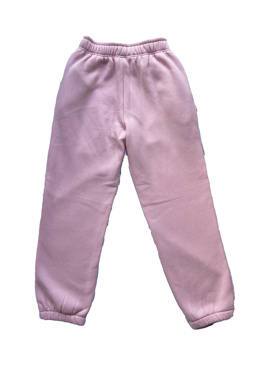 Adults Embroidered Coastline Joggers-Baby Pink