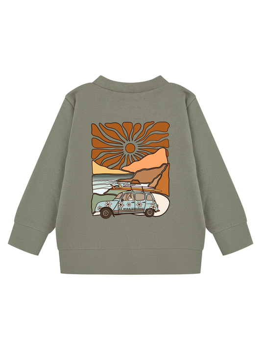 Toddler Summer Cruisin' Sweatshirt