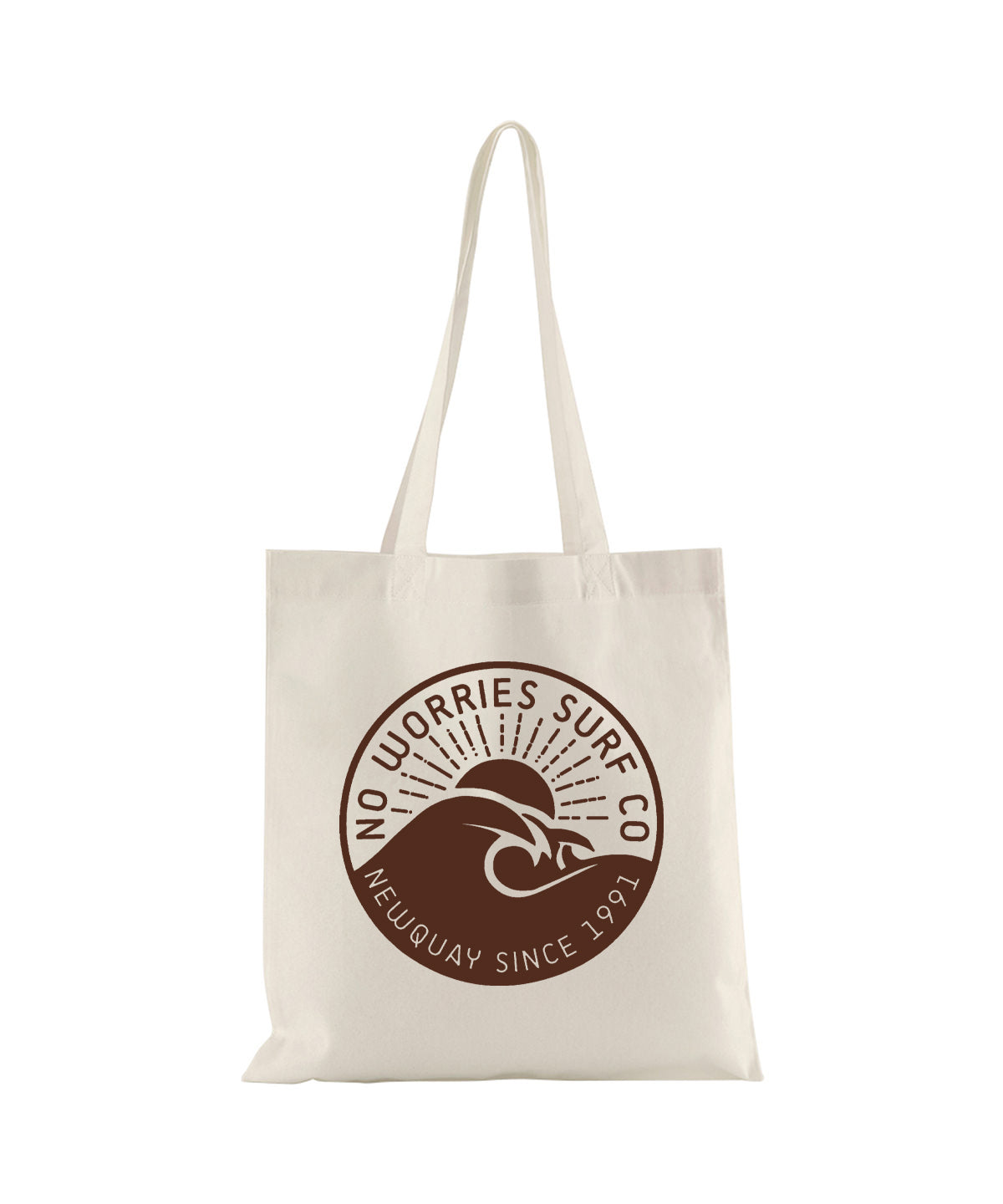 Chocolate Wave Tote Bag