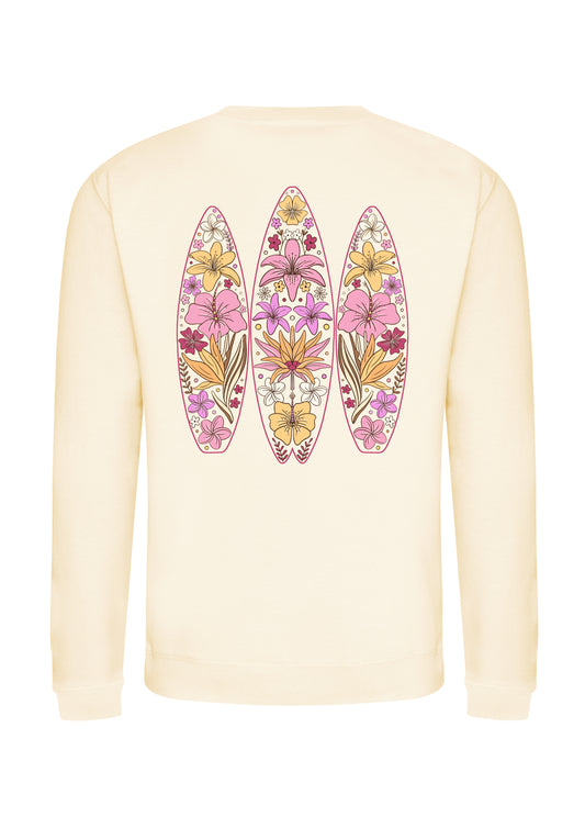 Adults Floral Boards Sweatshirt