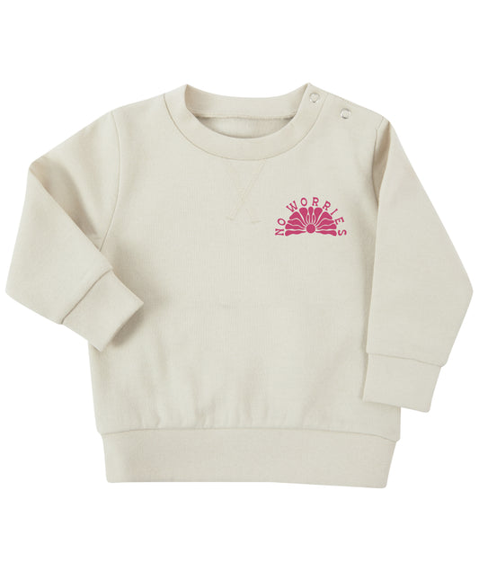 Toddler Floral Boards Sweatshirt