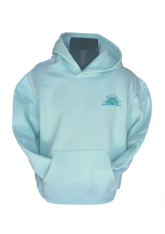 Adults Embroidered Shellscape-Mint