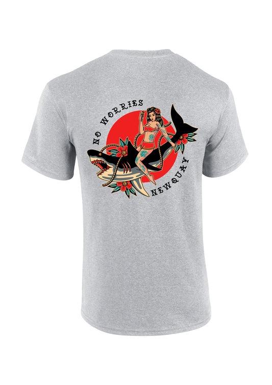 Adults Shark & Rose T-Shirt