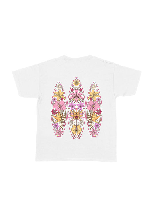 Kids Floral Boards T-Shirt