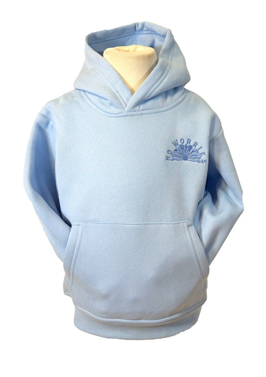 Kids Embroidered Save the Ocean Hoodie