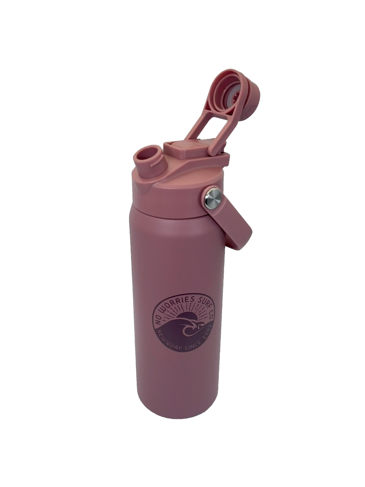 710ml Double Sip Insulated Wave Bottle-Mulberry