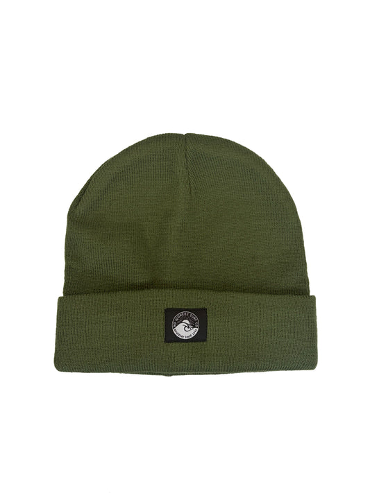 Wave Beanie-Olive