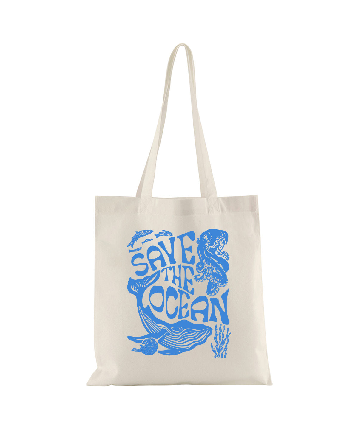 Save The Ocean Tote Bag