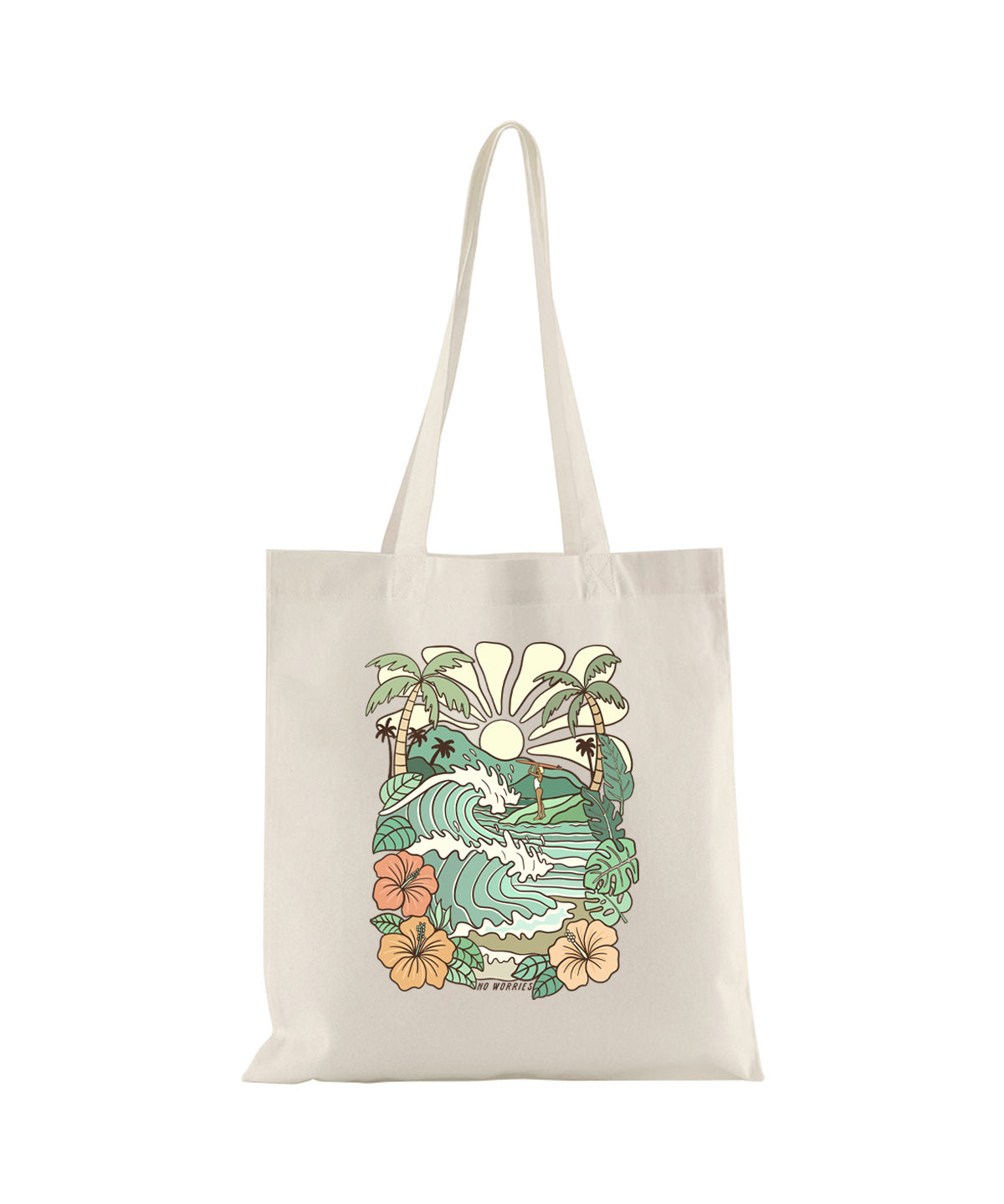 Sea Green Tote Bag