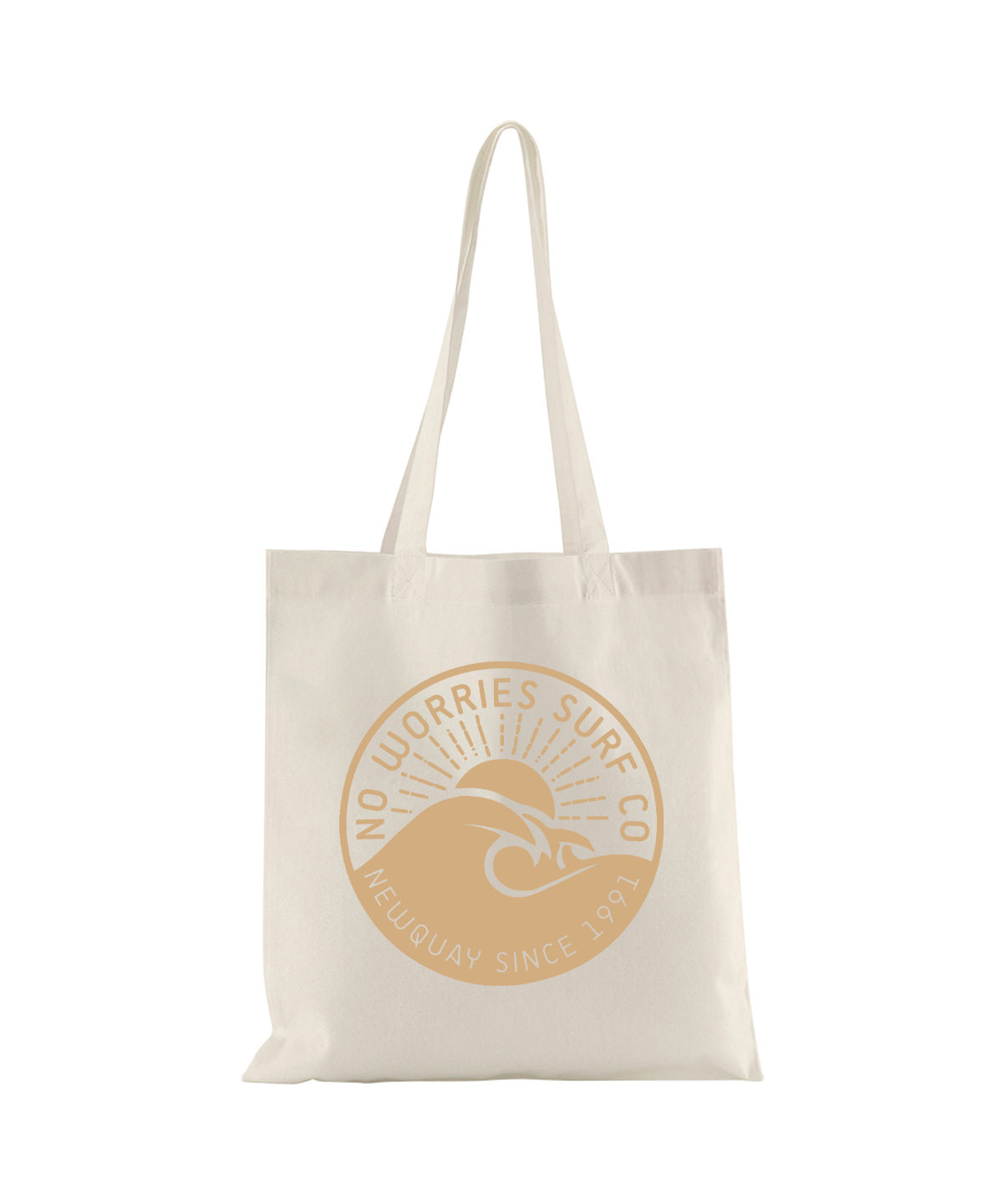 Vanilla Wave Tote Bag