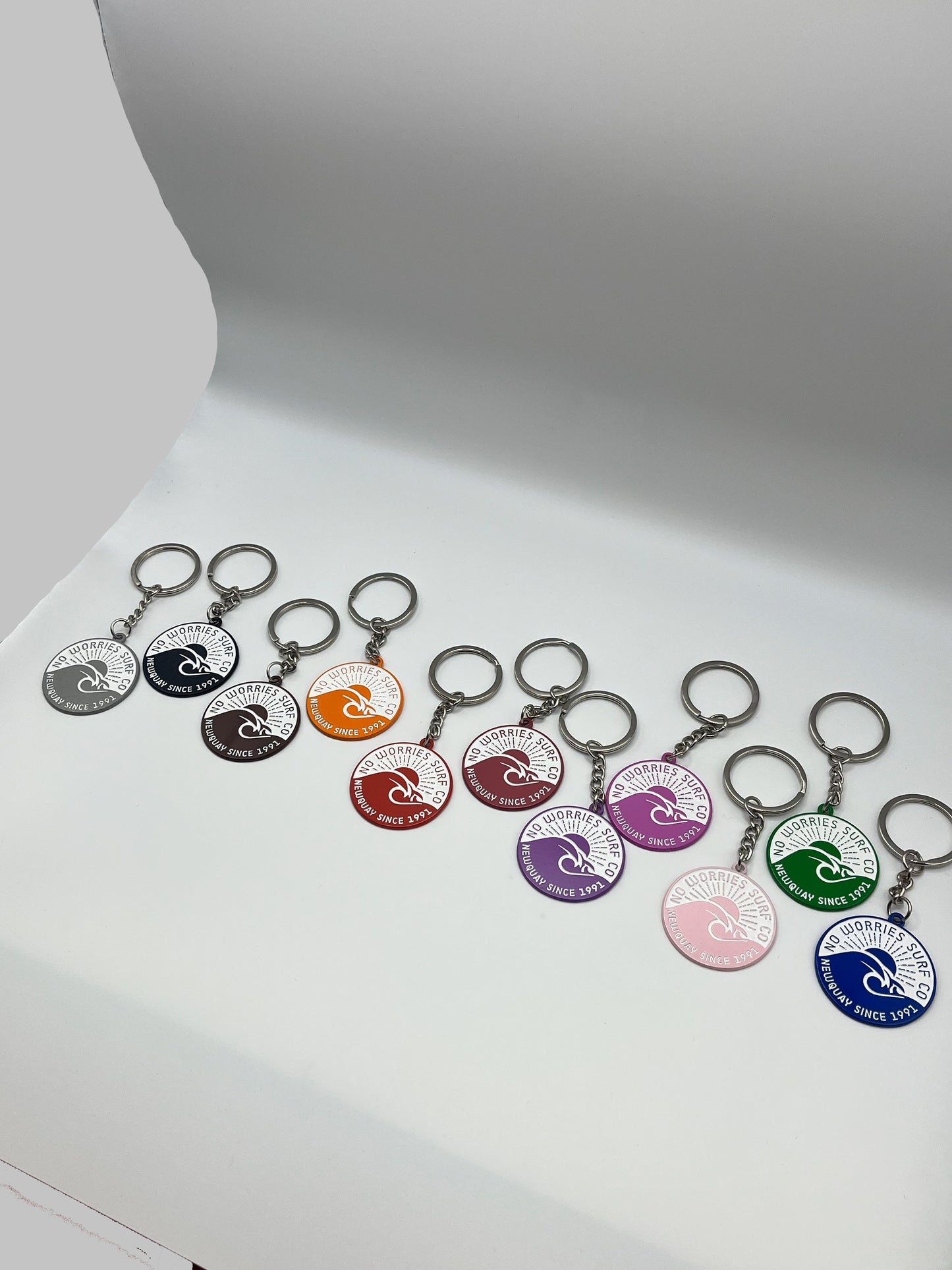 Wave Keyring-Red