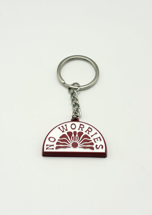 Sun Keyring-Burgundy