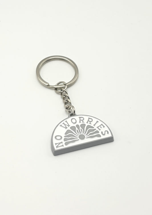 Sun Keyring-Grey
