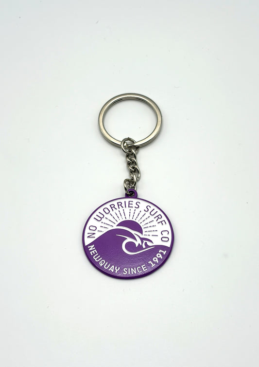 Wave Keyring-Purple