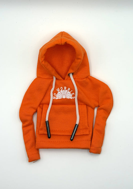 Mini Gear Knob Hoodie - Sun - Orange