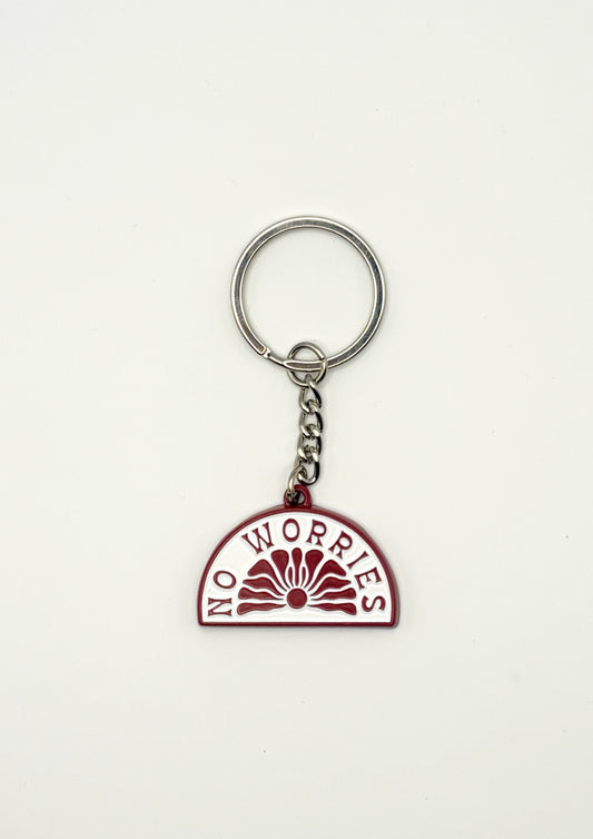 Sun Keyring-Burgundy