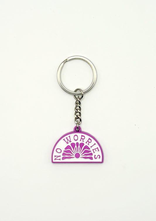 Sun Keyring-Hot Pink