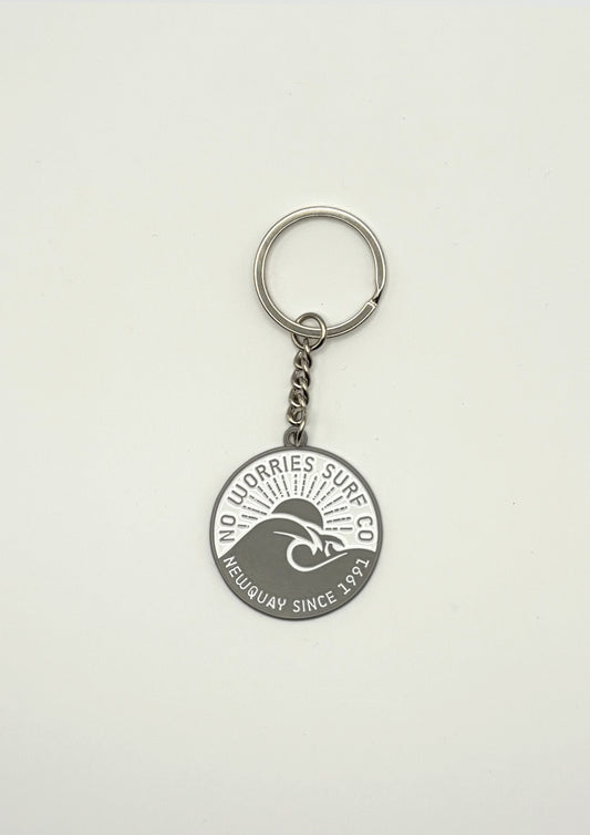 Wave Keyring-Grey