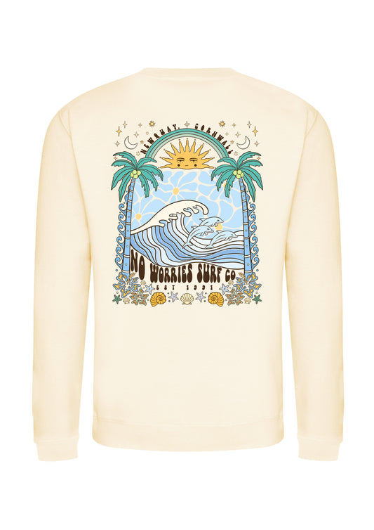 Adults 3 Dolphins Sweatshirt