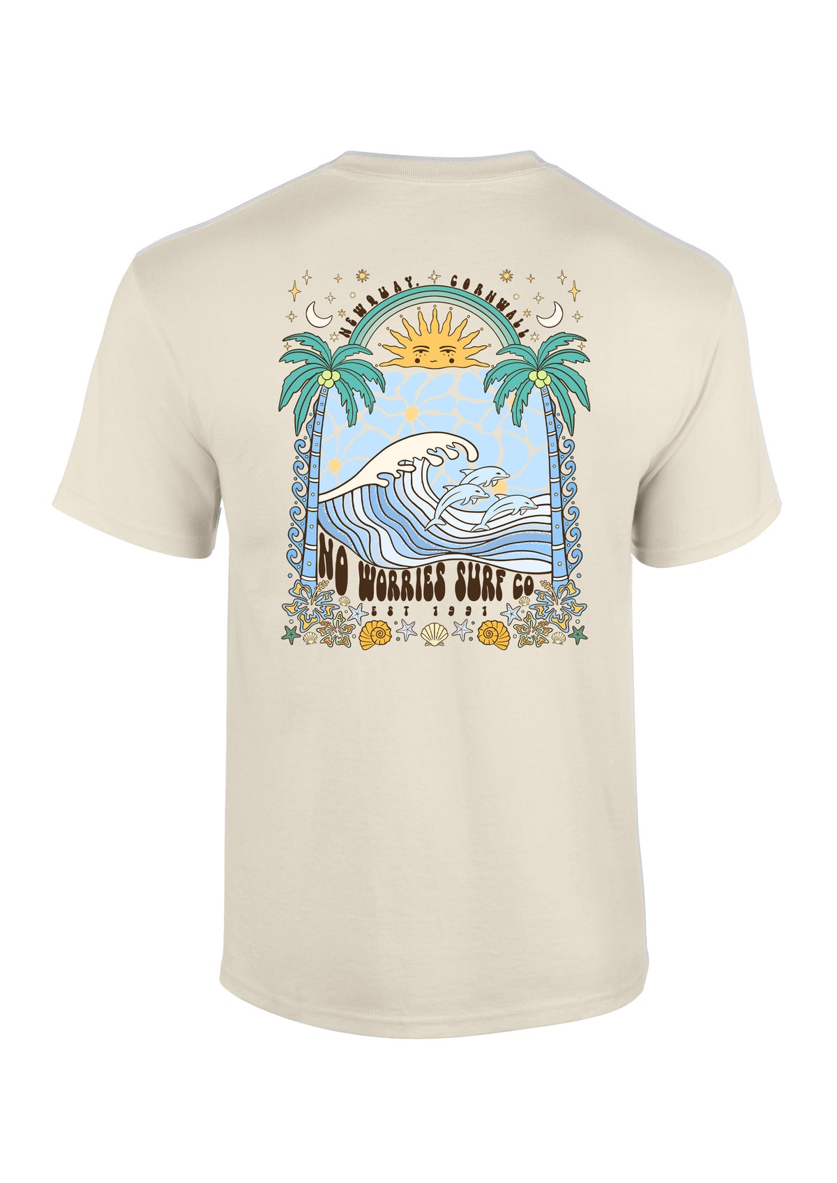 Adults 3 Dolphins T-Shirt