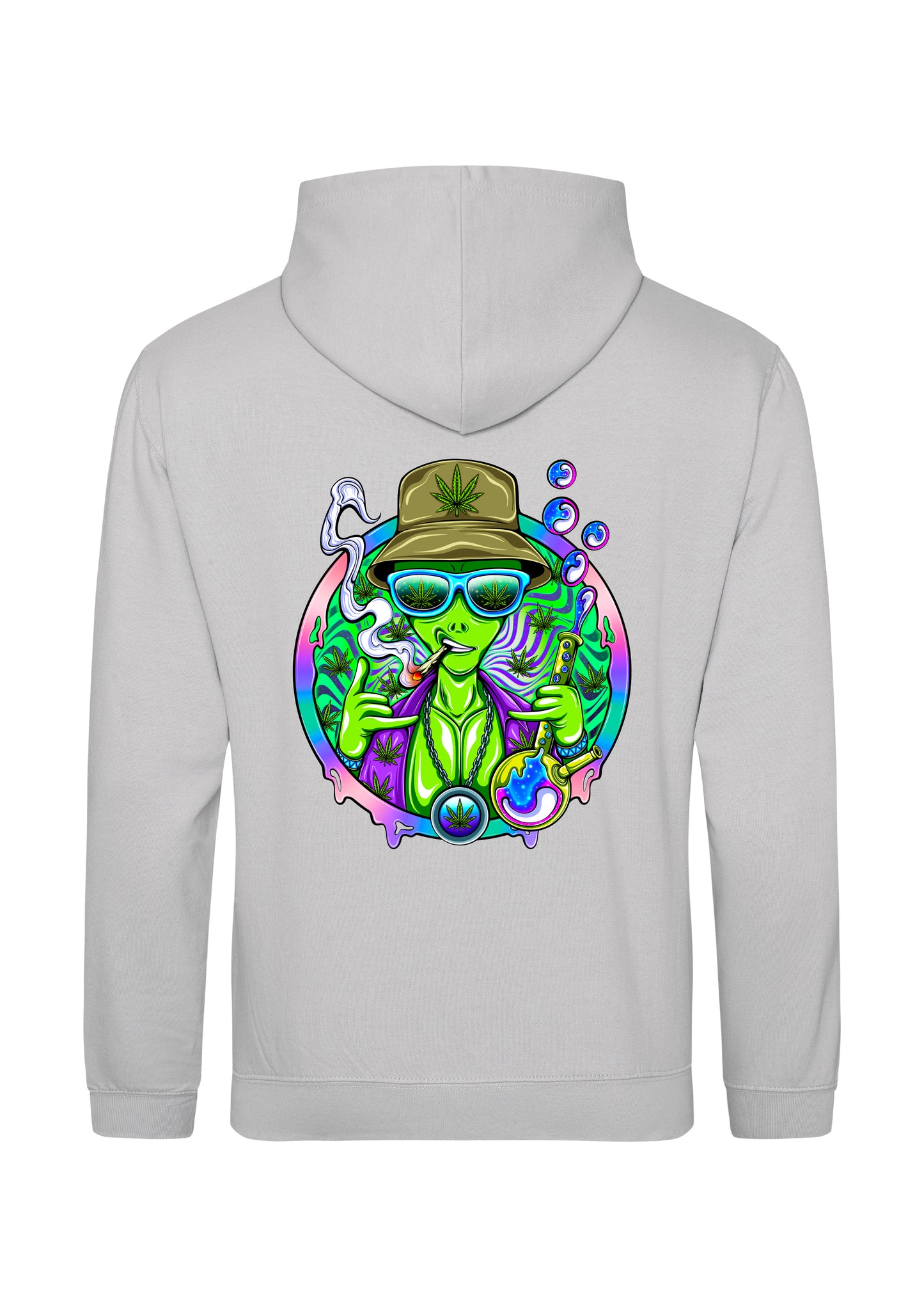 Adults Alien Bong Hoodie