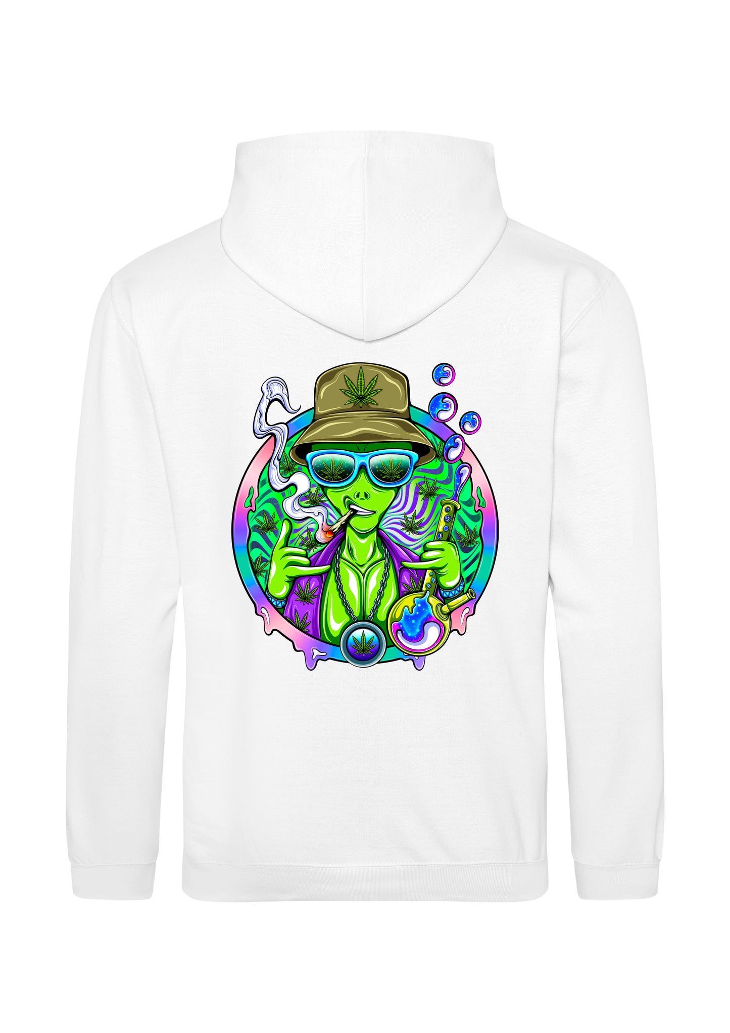 Adults Alien Bong Hoodie