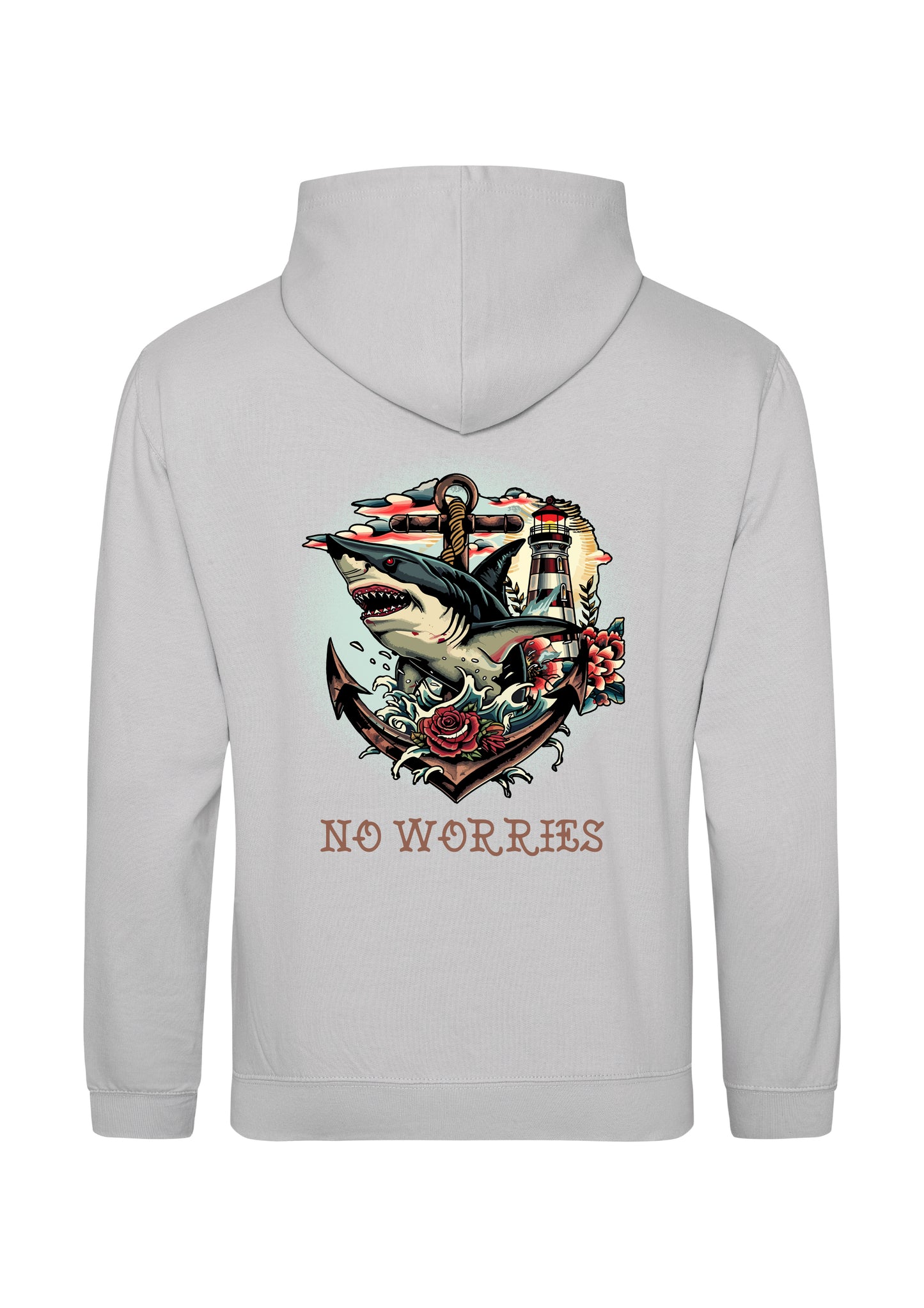 Adults Iron Shark Hoodie