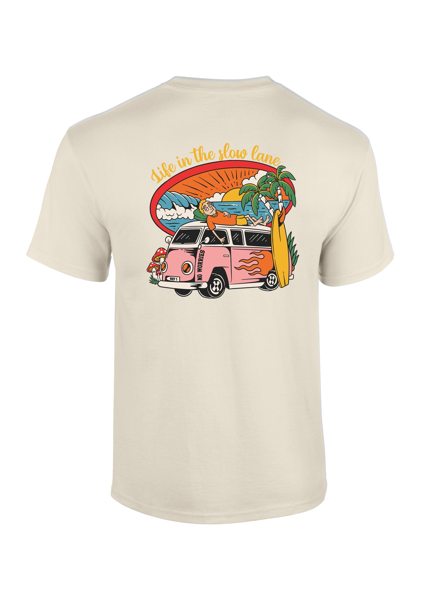 Adults Flame Camper T-Shirt