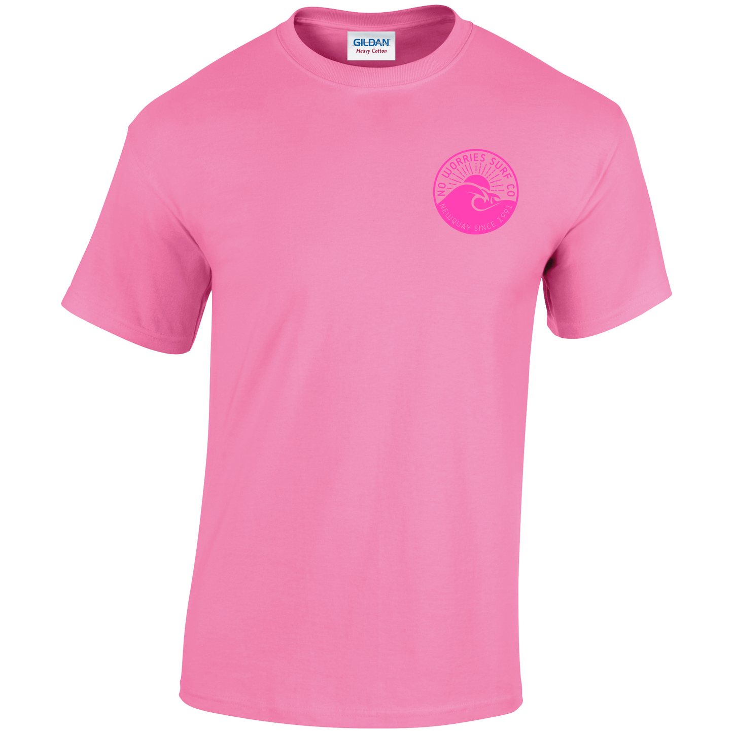 Adults Wave T-Shirt - Candyfloss Pink