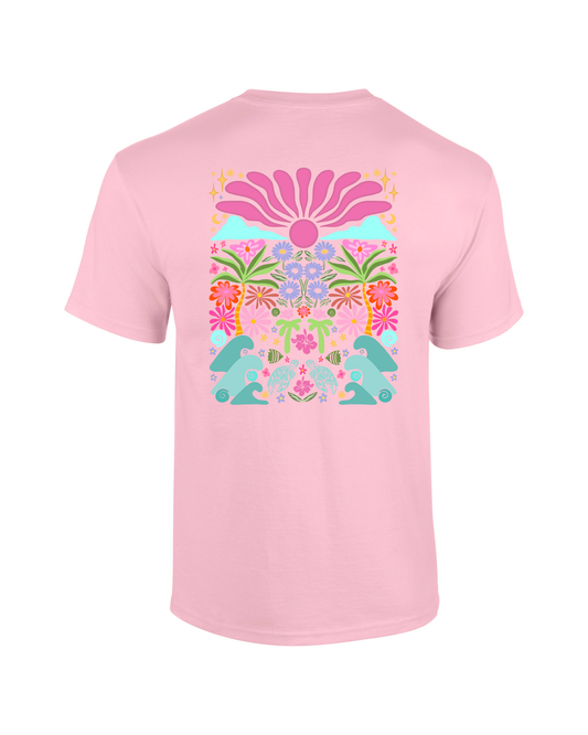 Adults Floral Fantasy T-Shirt