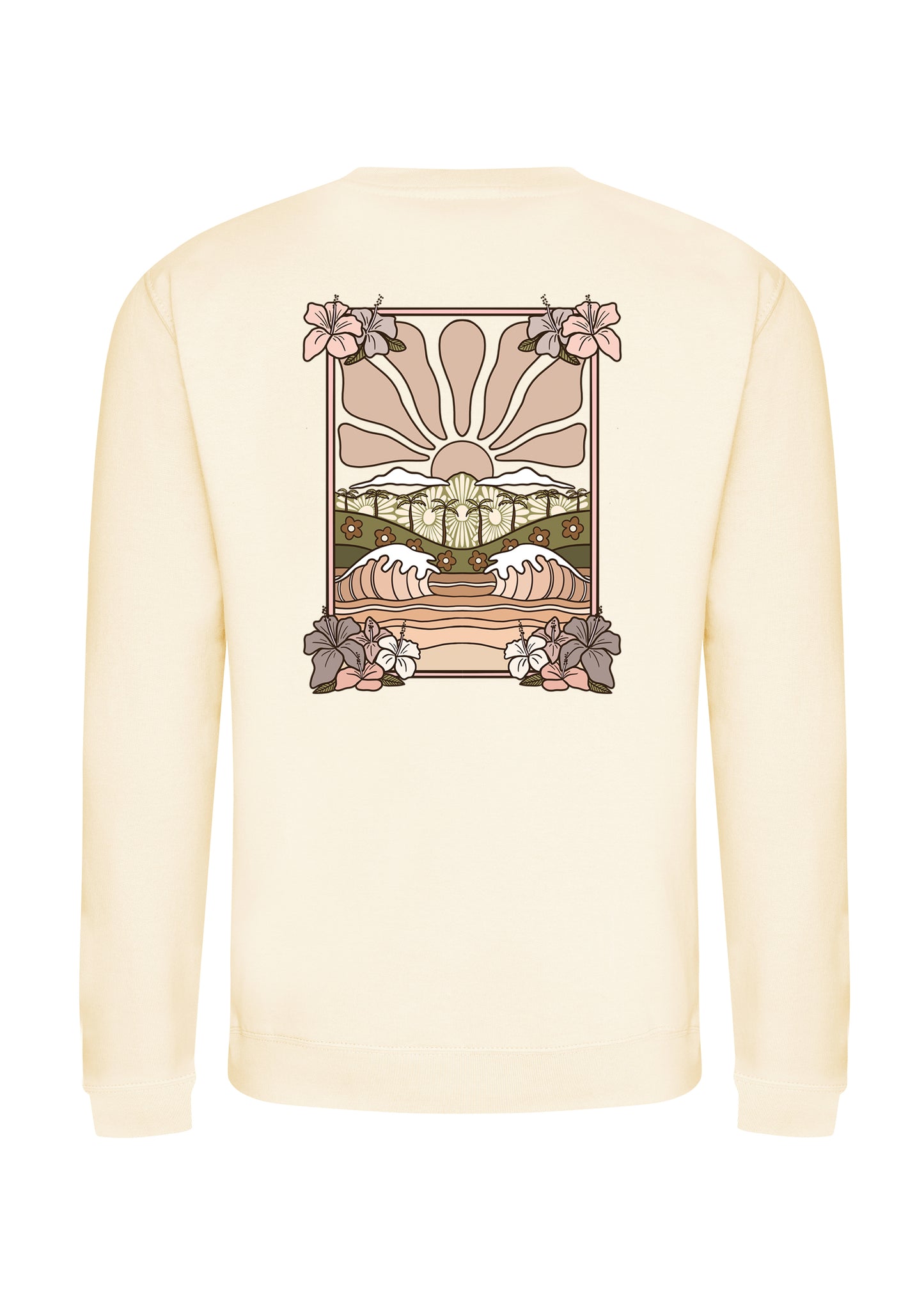 Adults Hibiscus Haze Sweatshirt