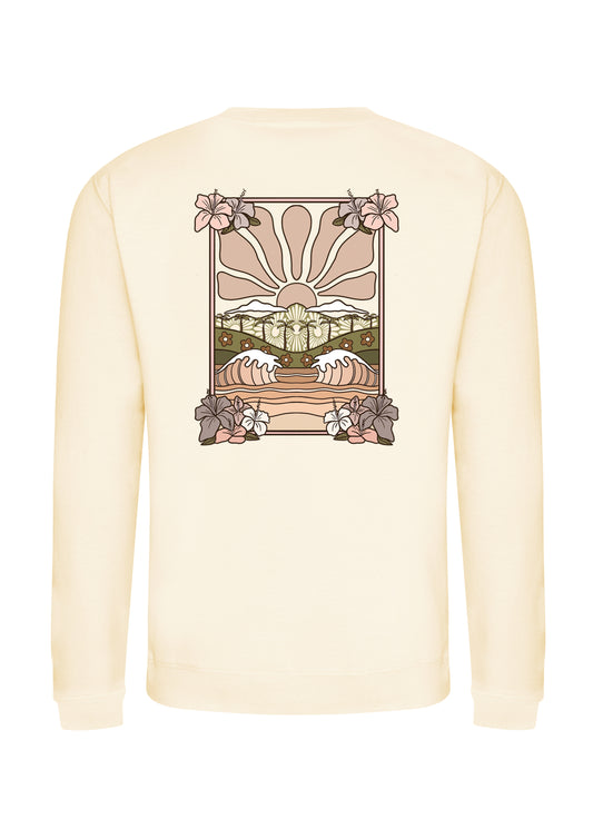 Adults Hibiscus Haze Sweatshirt