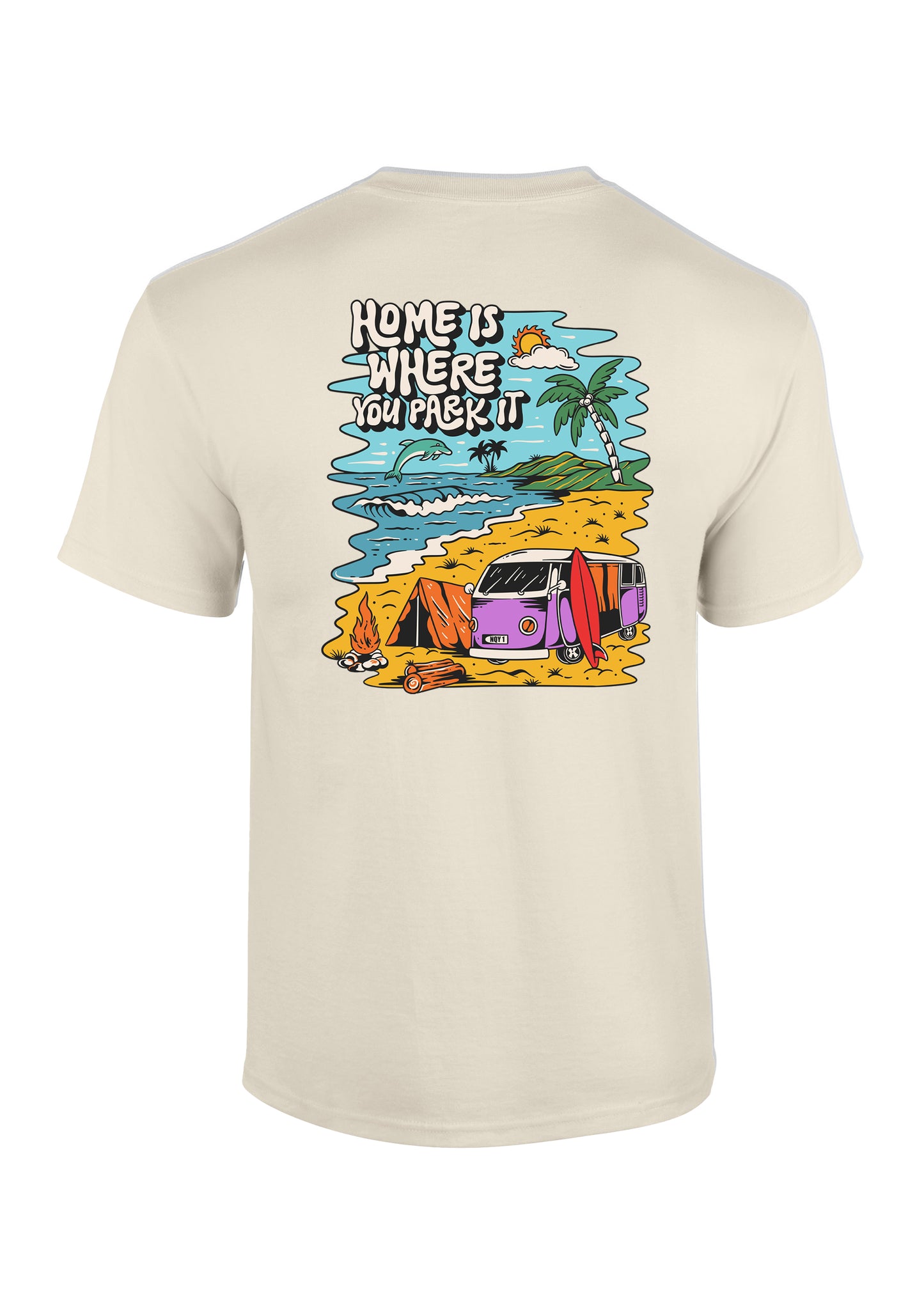 Adults Home Is Where You Park It T-Shirt