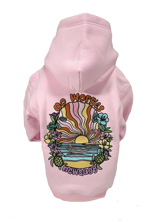 Kids Embroidered Turtle Beach Hood