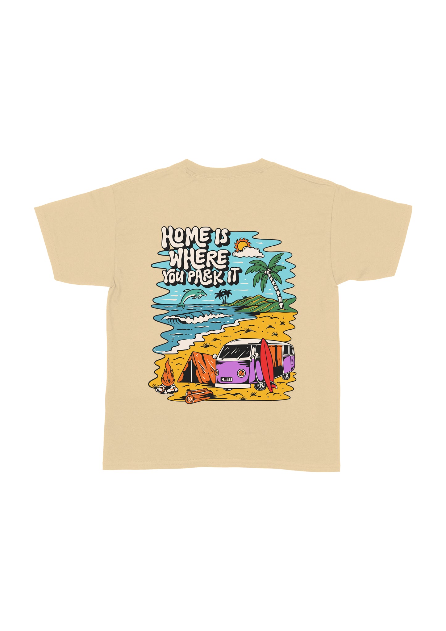 Kids Home Is Where You Park It T-Shirt