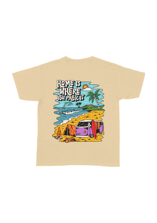 Kids Home Is Where You Park It T-Shirt