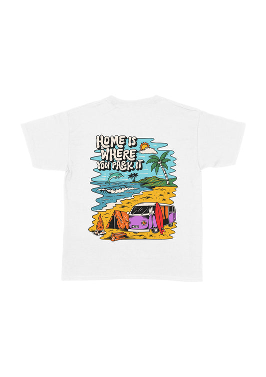 Kids Home Is Where You Park It T-Shirt