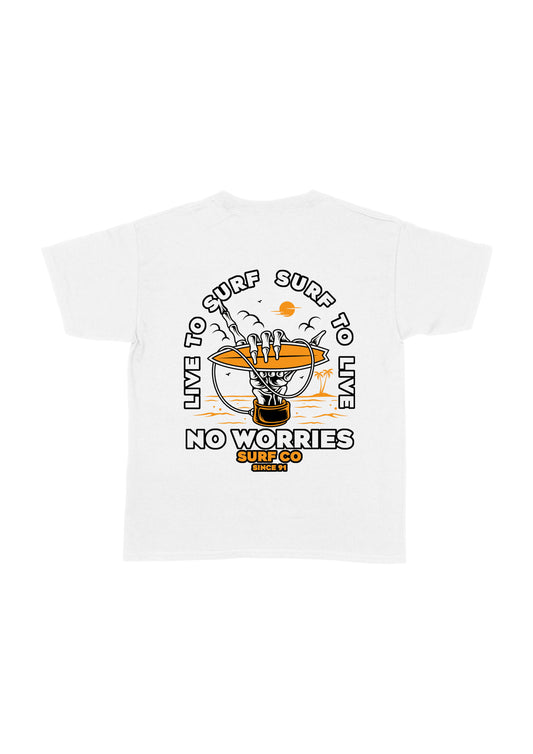Kids Live to Surf T-Shirt