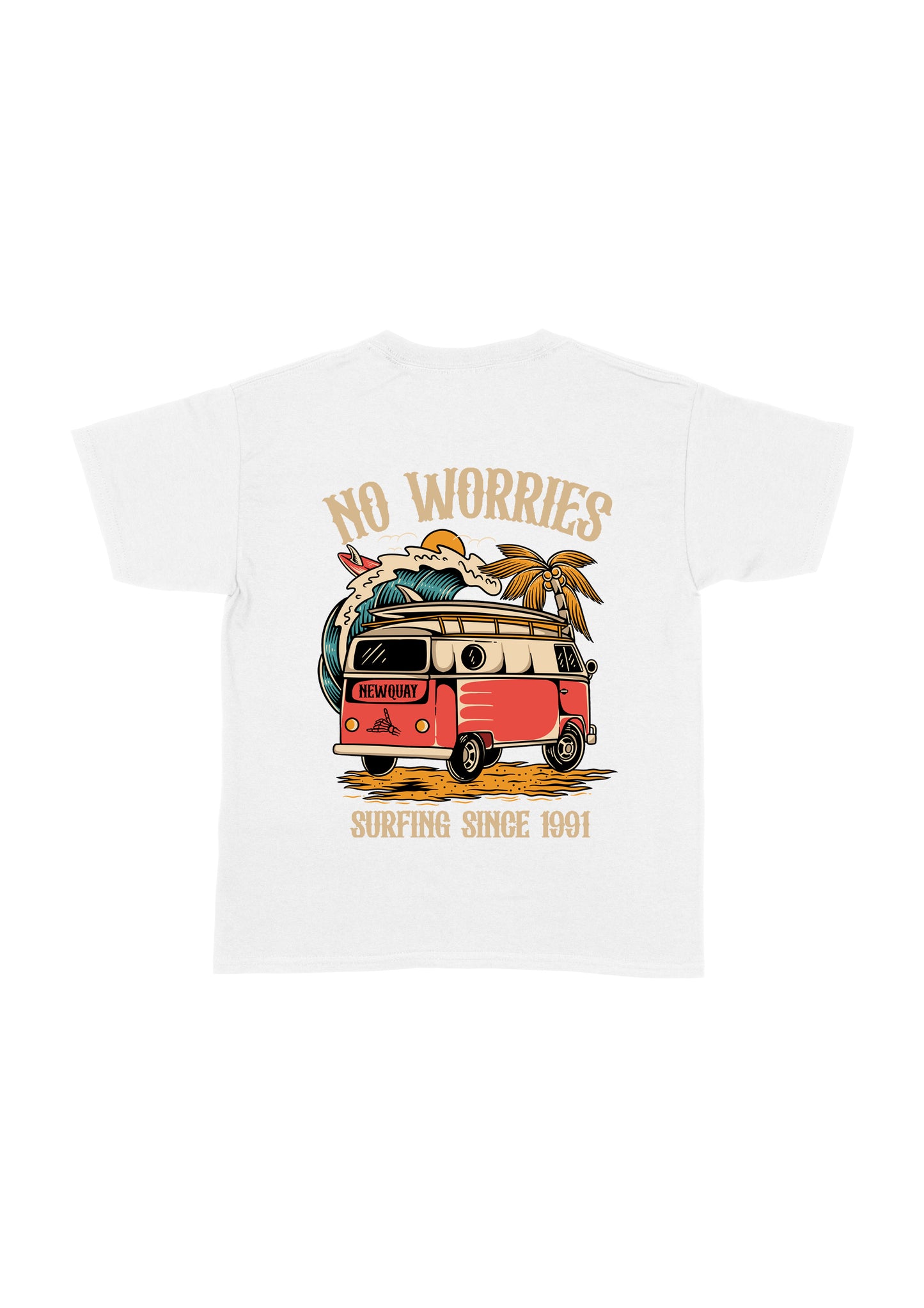 Kids Red Van T-Shirt